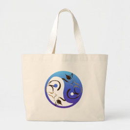 Gato siamés Yin y bolso de Yang