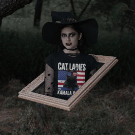 Gato sin hijos para las camisetas de Kamala