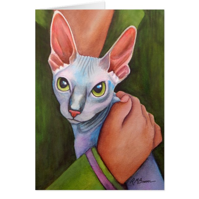 Gato Sphynx (Frente)