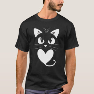 Gato suéter ama el corazón del gato por amor Gato