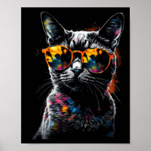 Gato Sungles - Gato de Arte Animal Mascota