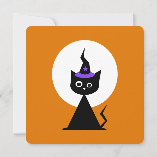 Gato Witchy Halloween (Anverso)