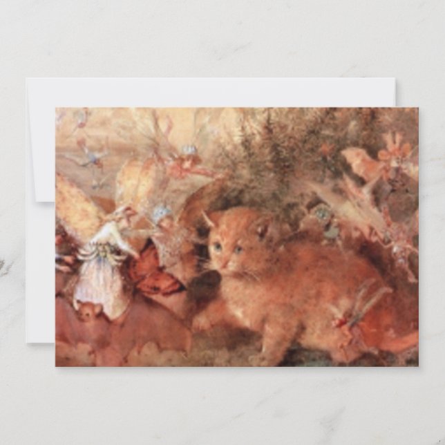 Gato y las hadas (Anverso)