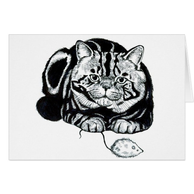 Gato y ratón (Anverso (Horizontal))