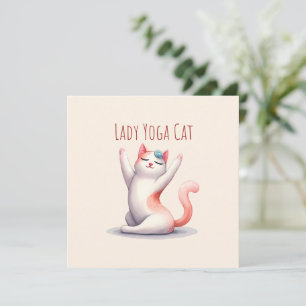 Gato Yoga Pose - Gato Lady Yoga