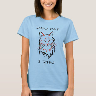 Gato Zen - Camiseta