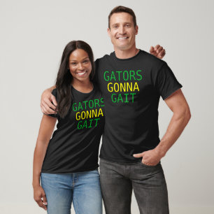 Gators Va A Recogar Camiseta Graciosa De Alligator