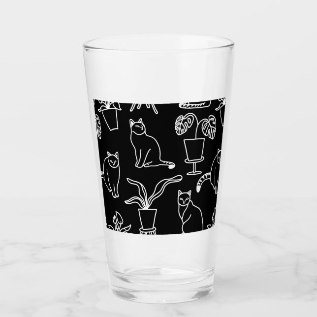 Gatos blancos en negro (Anverso)