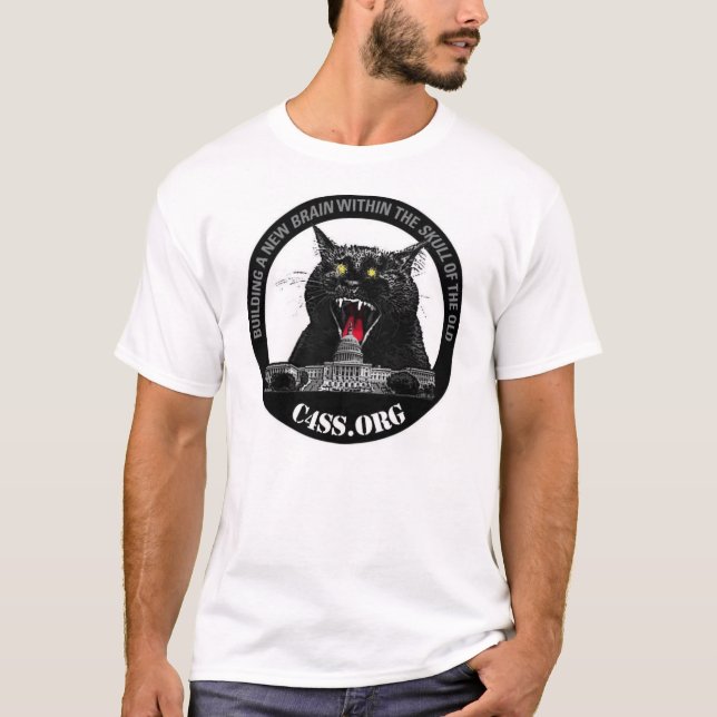 Gatos de C4SS Lazer para el camisetas (Anverso)