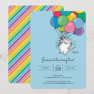 GATOS DE CUMPLEAÑOS por la invitación de Sandra Bo