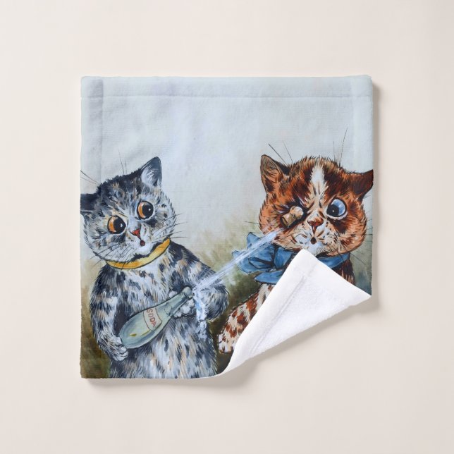 gatos de Louis Wain  (Toallita)