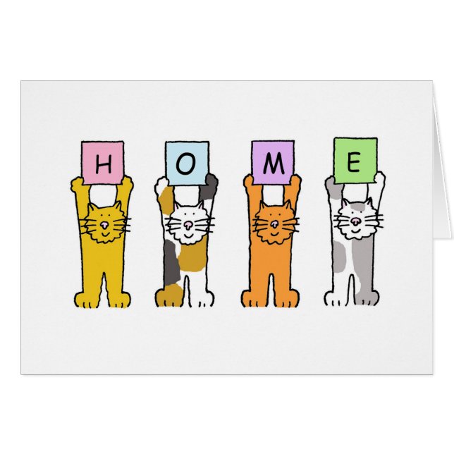 Gatos de Personalizado en casa (Anverso (Horizontal))