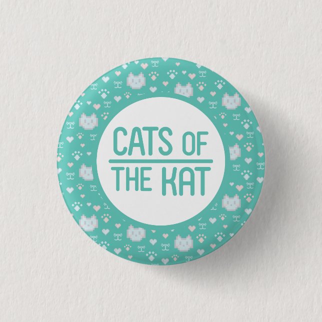 Gatos del botón Kat (Anverso)