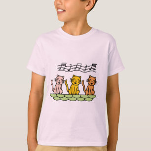 Gatos del canto camisetas y regalos