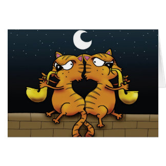 Gatos del jazz del saxofón