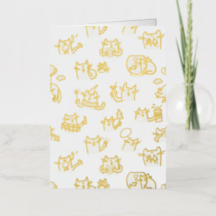 Gatos divertidos, leche y magia.