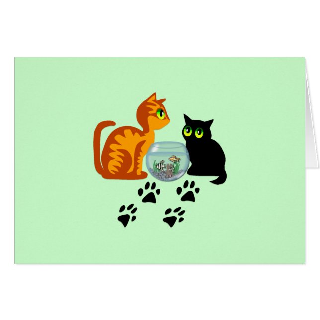 Gatos en el juego (Anverso (Horizontal))