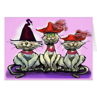 Gatos en Gorras divertidos