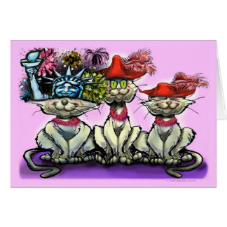 Gatos en Gorras divertidos