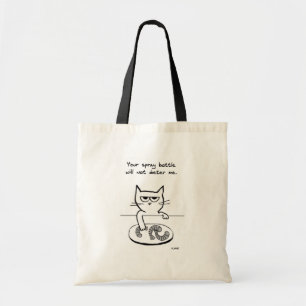 Gatos en las encimeras - la bolsa de asas