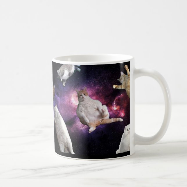 Gatos en taza del espacio (Derecha)