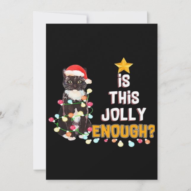 Gatos Feliz Navidad  (Anverso)
