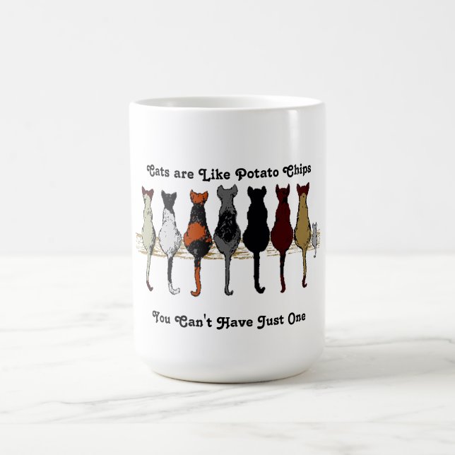 Gatos, gatos, gatos y una taza del gatito (Centro)