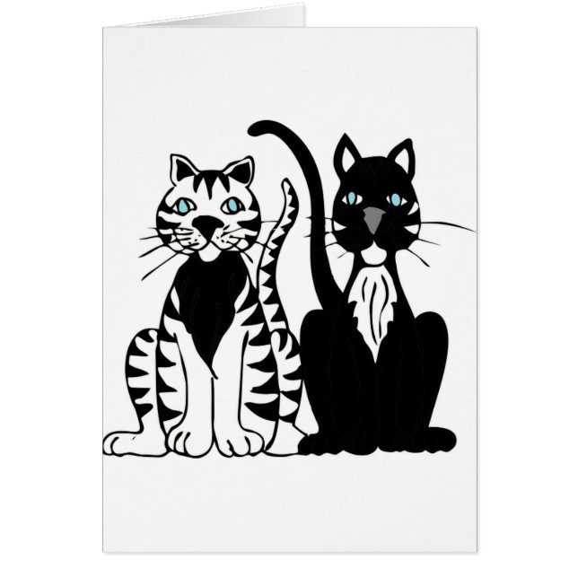 Gatos gemelos Personalizados (Frente)