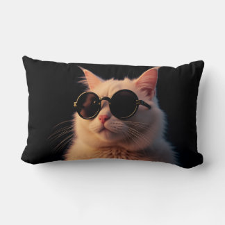 gatos geniales lanzar almohadas
