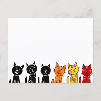 Gatos lindos de postales
