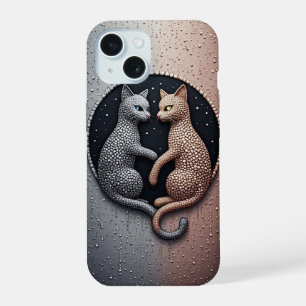 Gatos místicos Yin Yang ✨ Estética oscura goteante