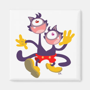 Gatos monoculares en imán Tandem Walk