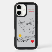 Gatos Musicales Armonía Perfecta – Funda OtterBox