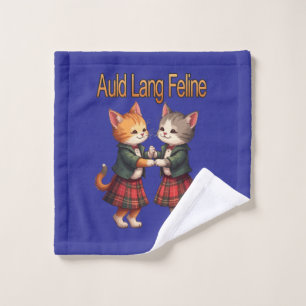 Gatos Naranjas Felinos de Auld Lang Syne Bailando