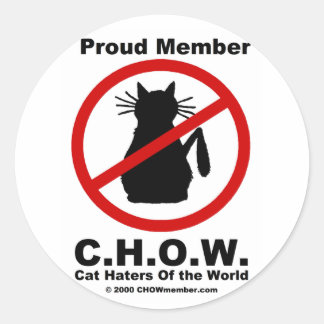 Gatos odian a los Pegatinas del mundo