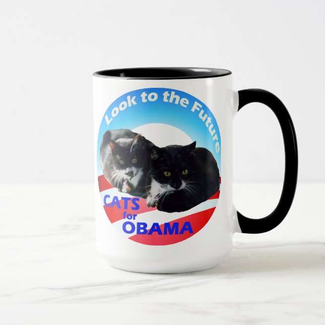 Gatos para la taza de Obama (Derecha)