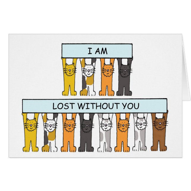 Gatos Personalizados ausentes (Anverso (Horizontal))