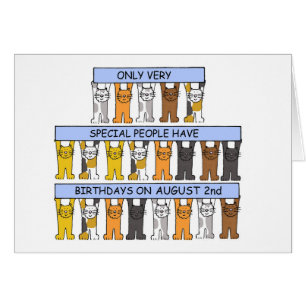 Gatos Personalizados del 2 de agosto