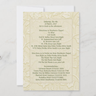 Gatos Posh - Boda de doble uso - Tarjeta de Escort