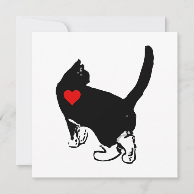 Gatos que muestran amor (Anverso)