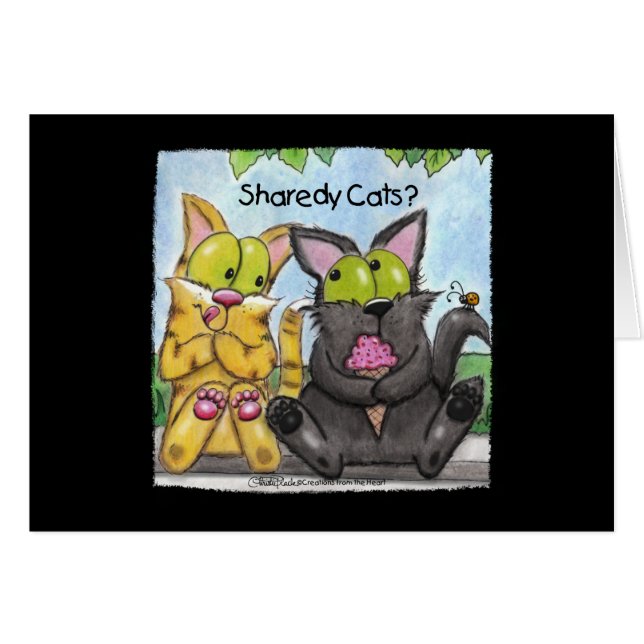 Gatos Sharedy - Silly y Tig (Anverso (Horizontal))