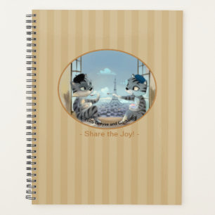 Gatos & Torre Eiffel – Planificador Semanal de Ale
