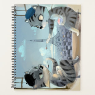 Gatos & Torre Eiffel – Planificador Semanal de Par