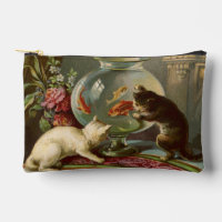 Gatos Vintage Con Bolsa accesoria De Pescado