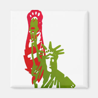 Gatos y damas de gatos para el imán Kamala Harris