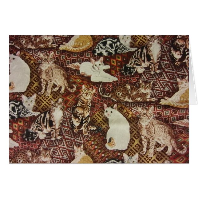 Gatos y gatitos (Anverso (Horizontal))