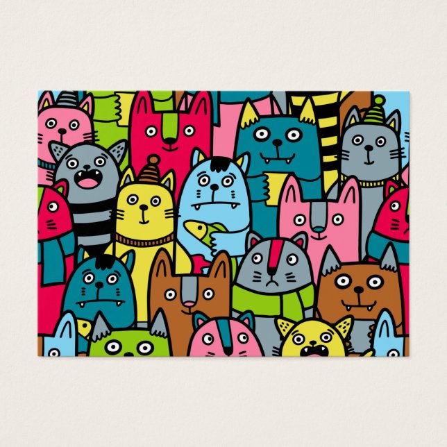 Gatos y gatos (Frente)