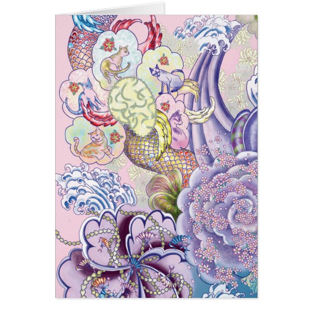 gatos y remolino de la cereza (Frente)