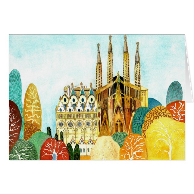 Gaudi 's Barcelona (Anverso (Horizontal))