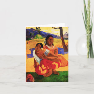 Gauguin cuando es usted que consigue la tarjeta de